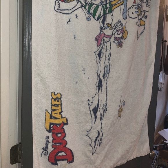 Vintage 1980s Duck Tales Huey Dewey Louie Towel - Picture 4 of 4
